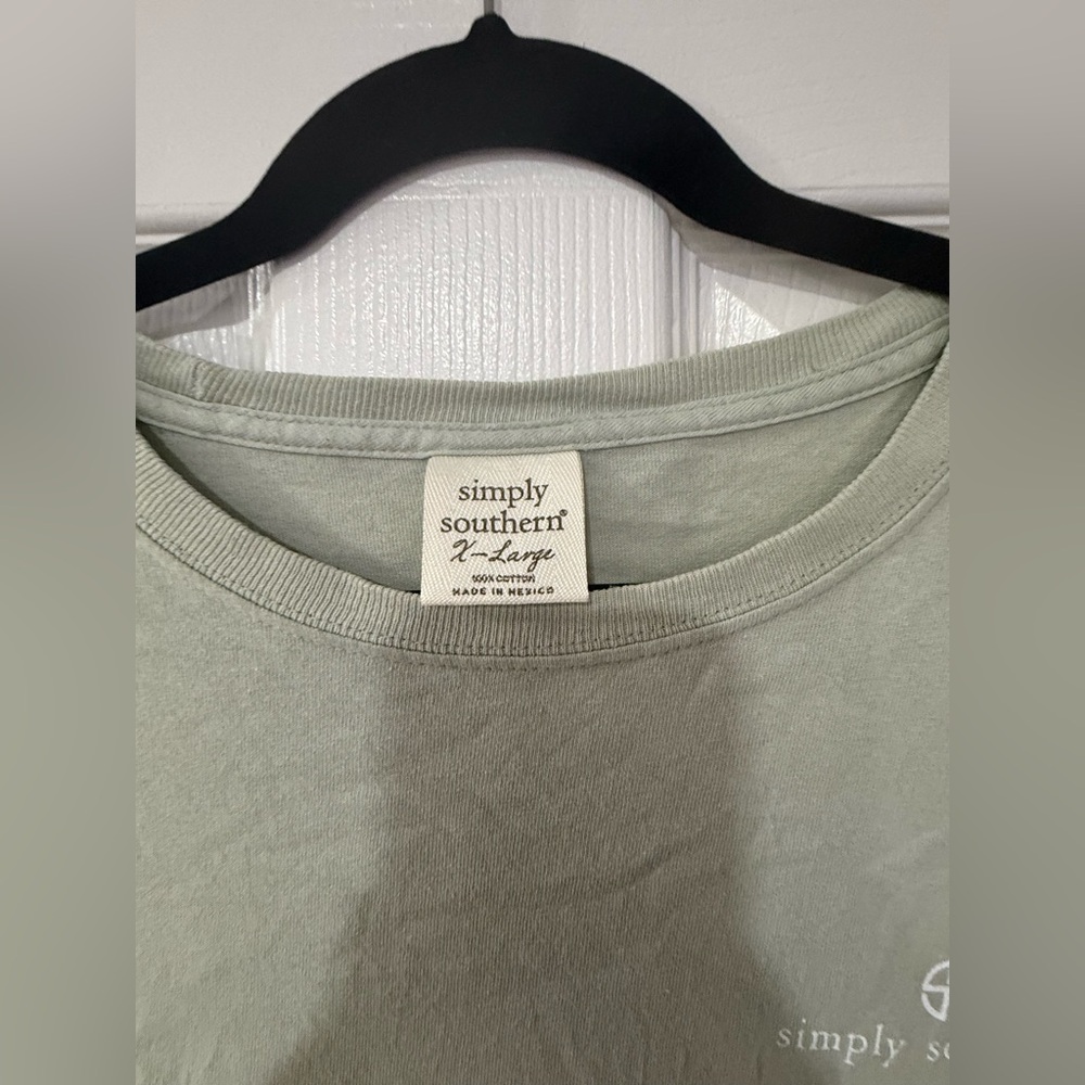 EUC Simply Southern Graphic Long Sleeve Shirt Fall Favorites in XL - Picture 3 of 3